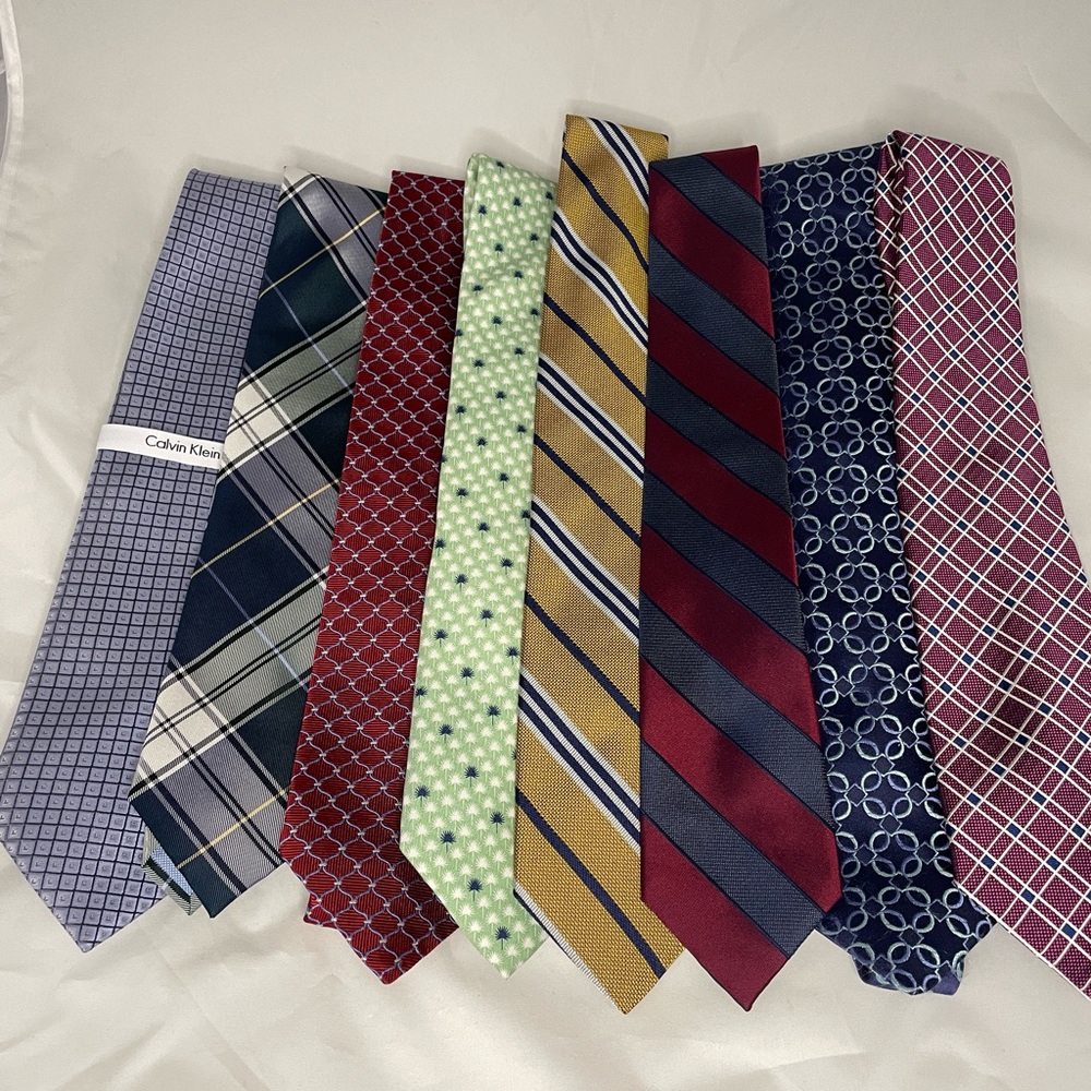 Lot of 8 ties